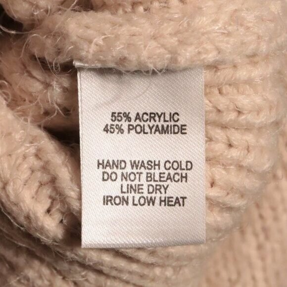 NWT Lulus Feeling It Pale Pink Eyelash Knit Off-the-Shoulder Sweater - Picture 11 of 11